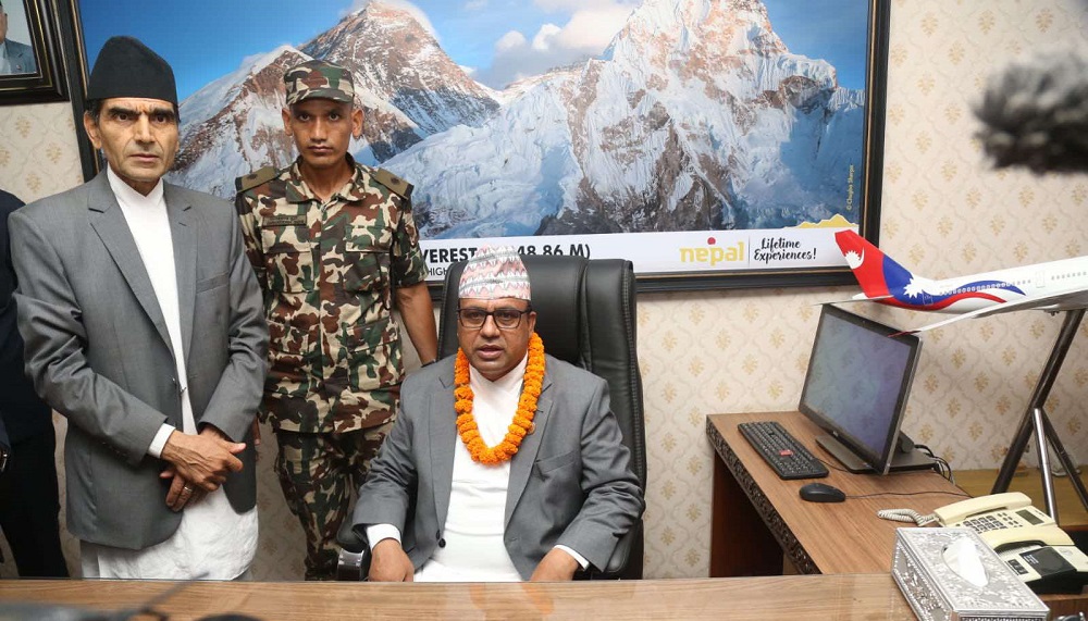 पर्यटनमन्त्रीको एक महिने मन्त्रालयस्तरीय कार्यतालिका सार्वजनिक