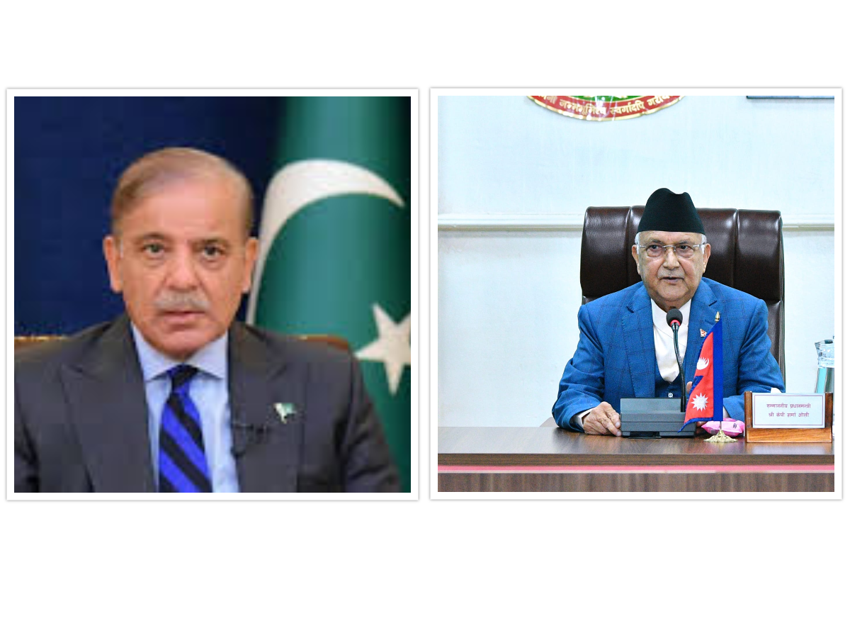 प्रधानमन्त्री ओलीलाई पाकिस्तानी समकक्षीद्वारा शुभकामना