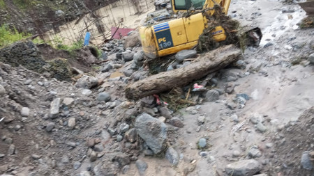 भोजपुरमा बाढी : जलविद्युत् आयोजनाका दुई मजदुर बेपत्ता