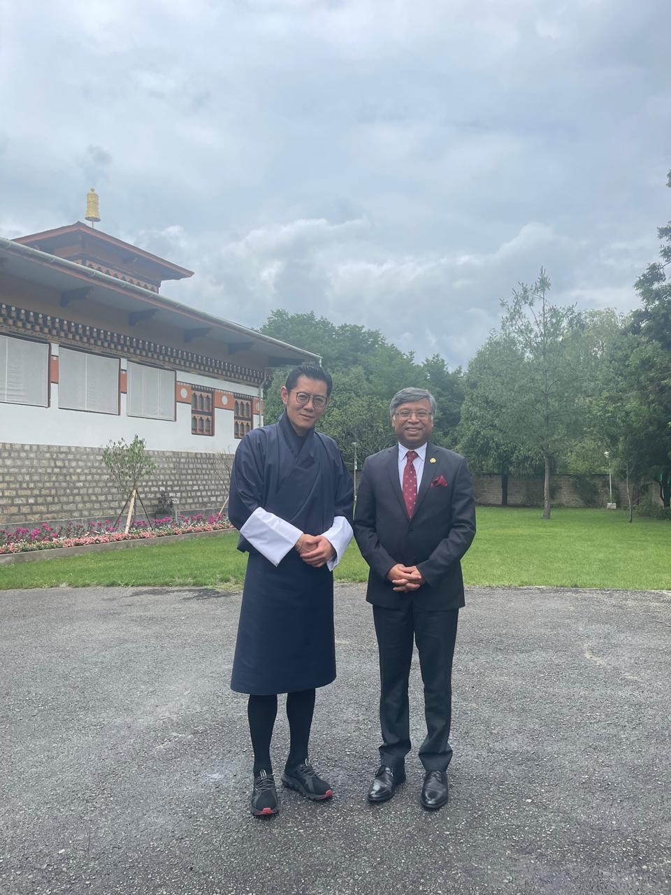 भुटानी नरेशसँग सार्क महासचिवको शिष्टाचार भेट