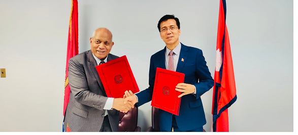 टापु राष्ट्र किरीबाससँग नेपालको कूटनीतिक सम्बन्ध स्थापना