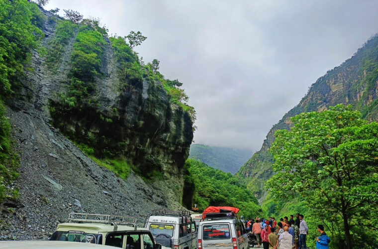 पहिरोले कालीगण्डकी करिडोर अवरुद्ध