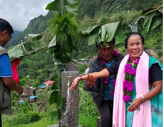 म्याग्दीको मालिका गाउँपालिकामा ‘एक घर , एक धारा’ निर्माण सम्पन्न