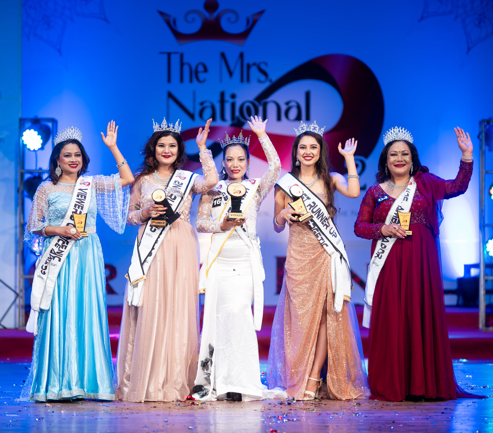 बिबाहित महिलाहरुबीचको सौन्दर्य प्रतियोगिता द मिसेस नेशनल २०२४ सम्पन्न