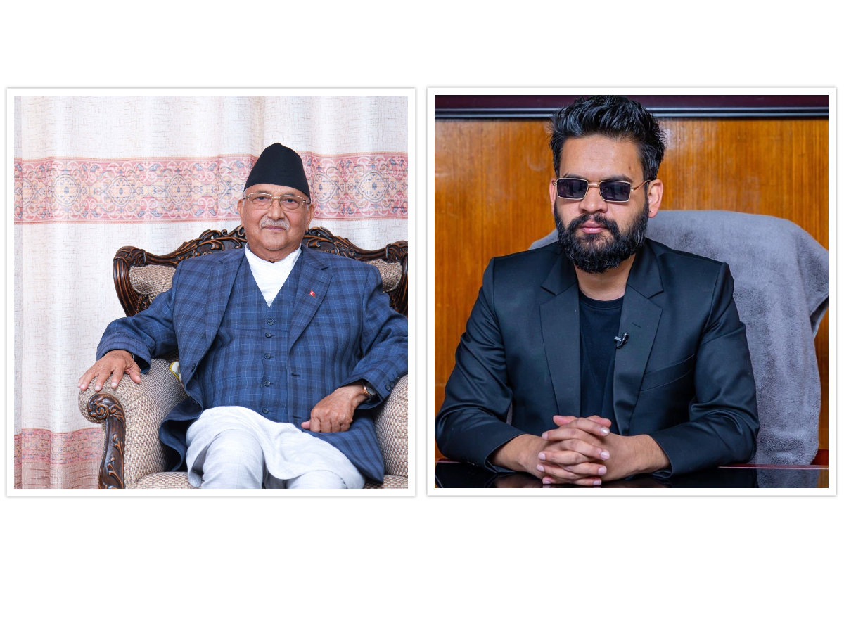 प्रधानमन्त्री ओलीलाई बालेन शाहले भने – मलाई हराउने ताकमा, देशलाई नडुबाउनु होला