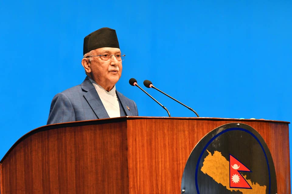 जनतामा छाएको निराशा हटाउन र आशाको सञ्चार गर्न यो सरकार गठन भएको होः प्रधानमन्त्री