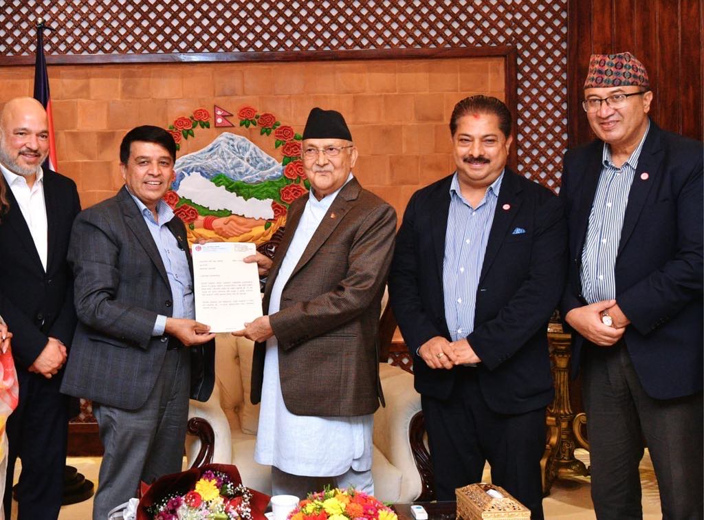 डेडिकेटेड फिडर एवं ट्रकलाइनसम्बन्धी विवाद समाधान गर्न प्रधानमन्त्रीसँग व्यवसायीको माग