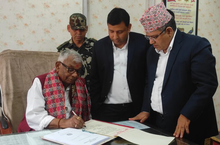 नवनियुक्त महिलामन्त्रीद्वारा पदभार ग्रहण