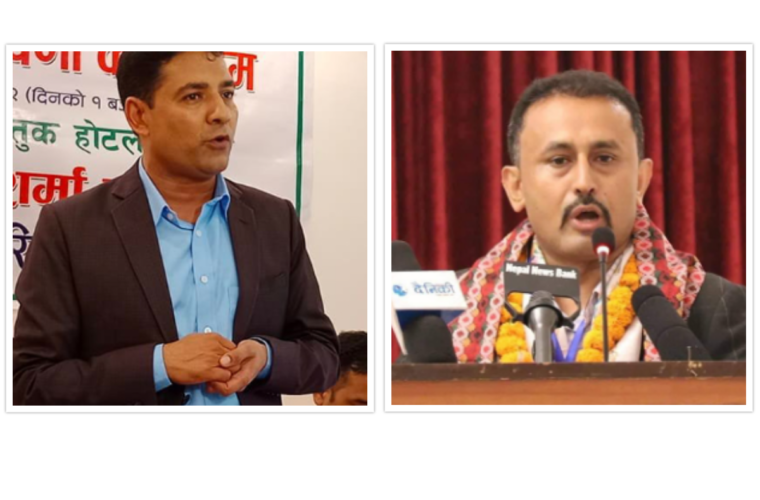 ‘डिजिटल ठमेल’ निर्माणलाई अगाडि बढाउने शर्मा र अधिकारीका चुनावी एजेण्डा