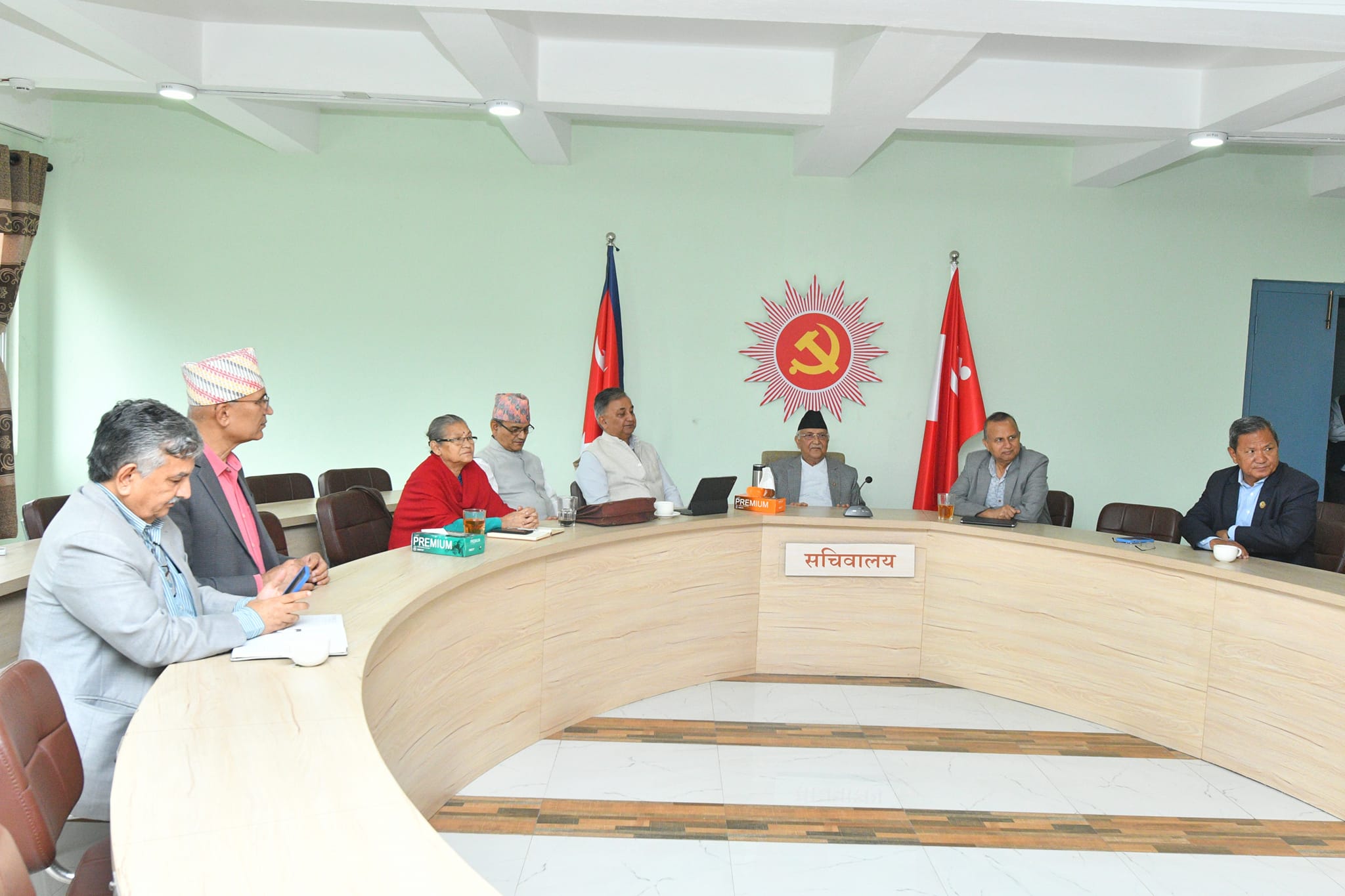 एमालेका अधिकांश कमिटीका अधिवेशन सम्पन्न