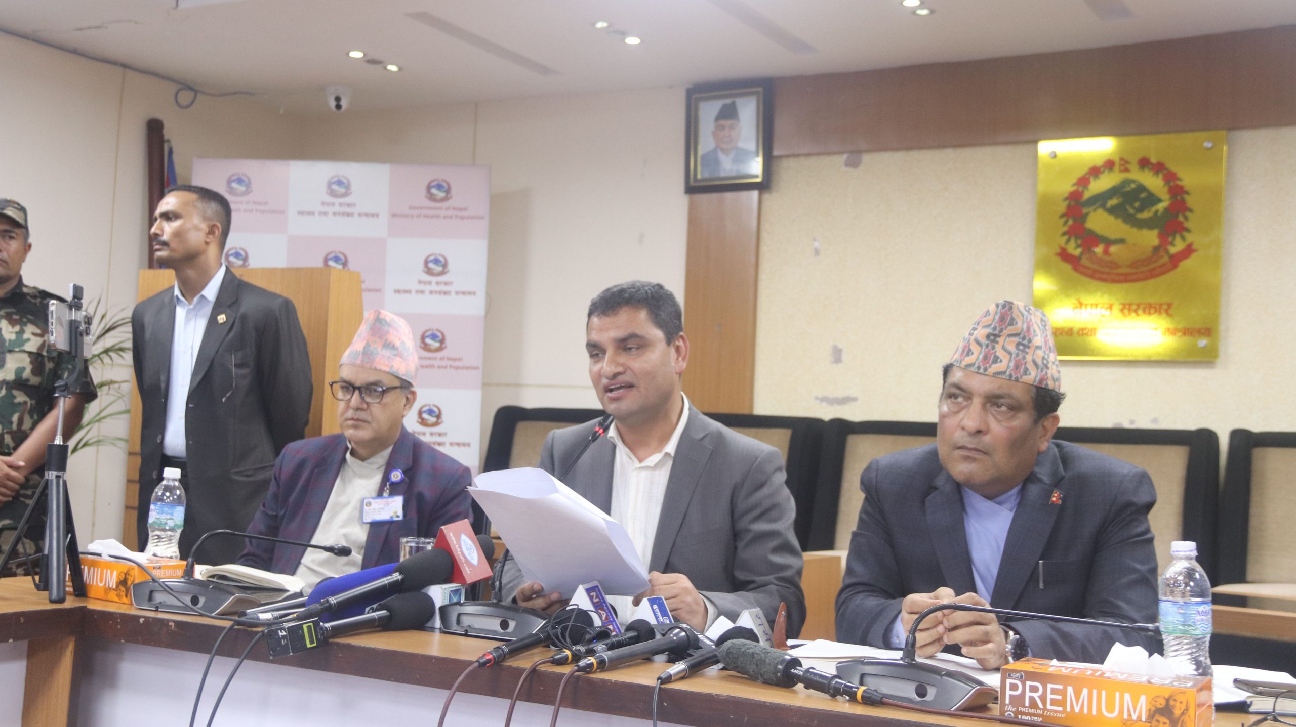 राजधानीमा सुविधासम्पन्न स्नायु रोग केन्द्र बनाउने स्वास्थ्यमन्त्री पौडेलको प्रतिबद्धता