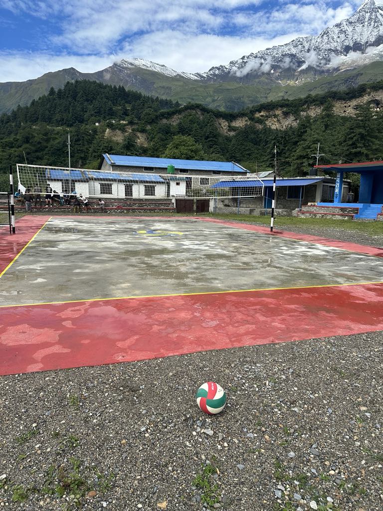 मुस्ताङको कोवाङमा सुविधासम्पन्न खेलमैदान निर्माण