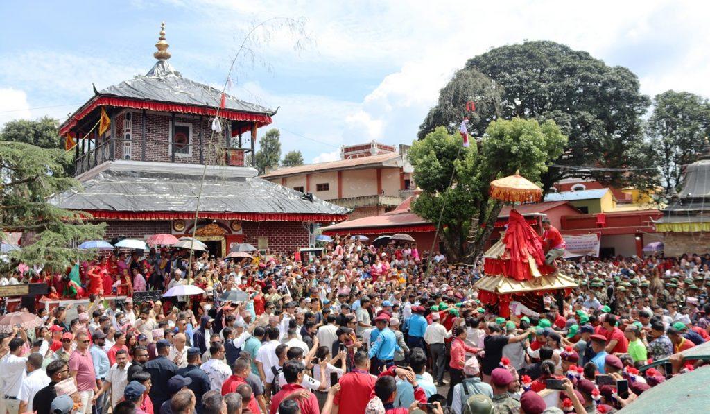पाल्पामा ऐतिहासिक भगवती रथजात्रा आज