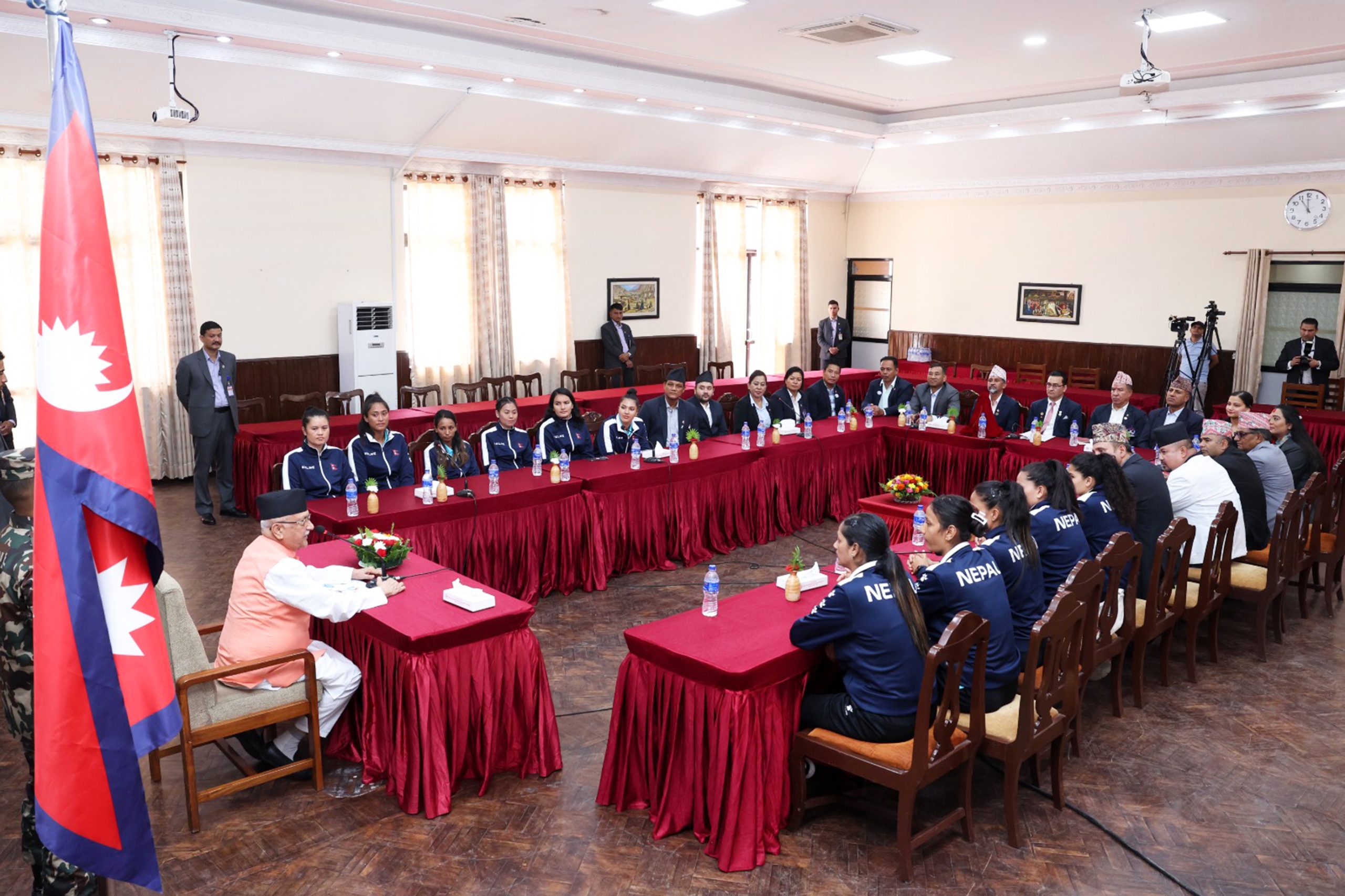 भलिबल खेलको विकासका लागि अन्तर्राष्ट्रियस्तरको कभर्ड हल बनाउने प्रधानमन्त्रीको सङ्कल्प