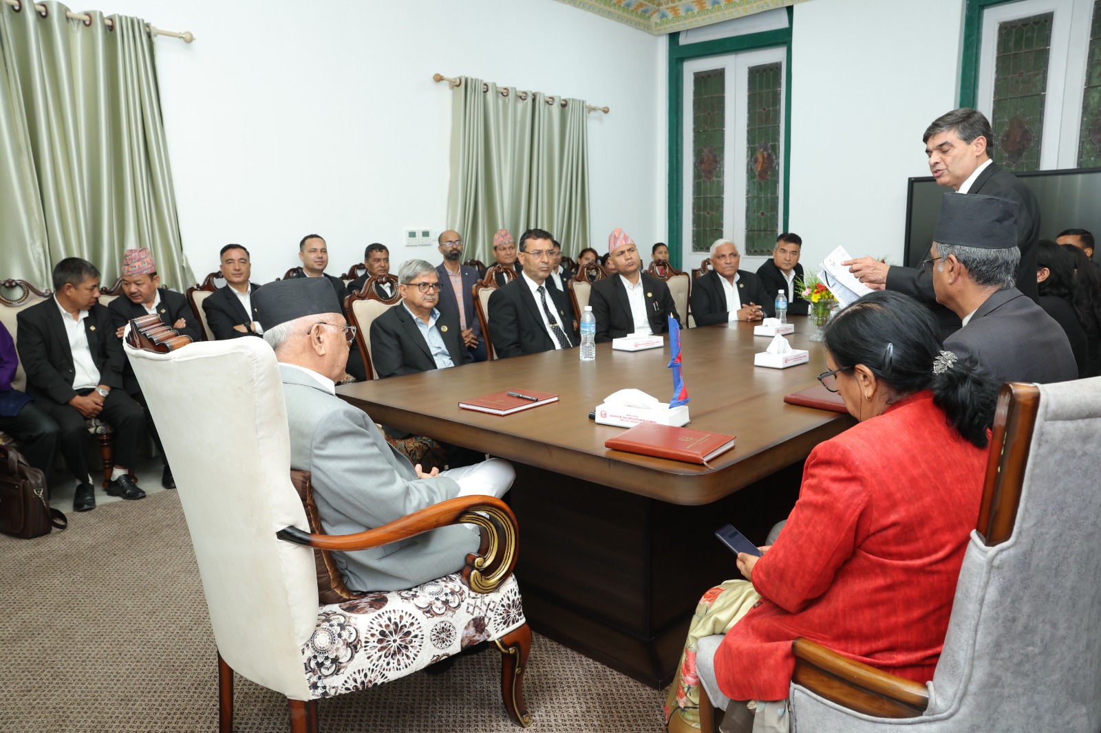 संविधान संशोधनले प्रतिगमन हुन्छ भनिनु भ्रम मात्र : प्रधानमन्त्री