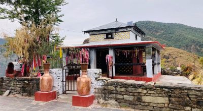 बागलुङ बलेवा कालभैरव मन्दिरमा भेटी सङ्कलन तेब्बरले वृद्धि