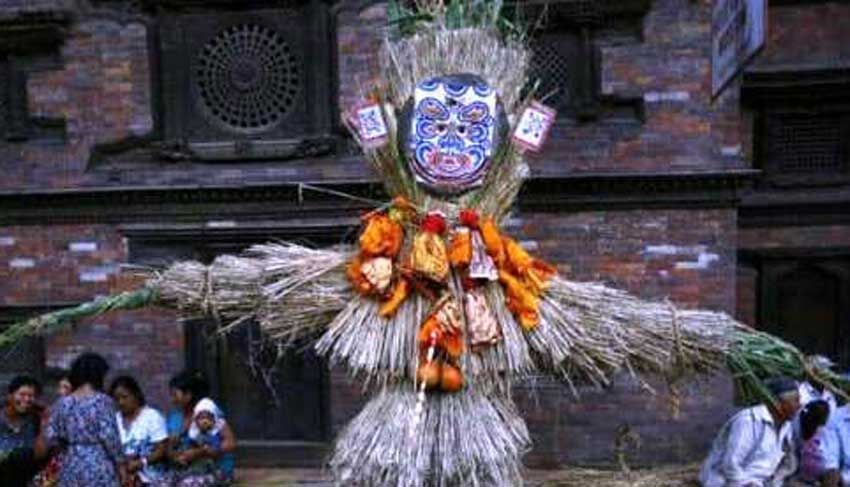 आज श्रावण कृष्ण चतुर्दशीः घण्टाकर्ण अर्थात् गठामङ्गल पर्व मनाइँदै