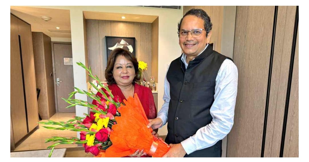 परराष्ट्रमन्त्री राणा र भाजपा विदेश विभाग प्रमुख चौथाइवालेबीच भेटवार्ता