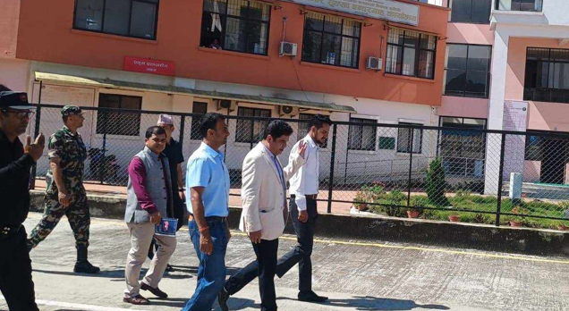 उद्योगमन्त्री भण्डारीद्वारा चोभार बन्दरगाहको निरीक्षण