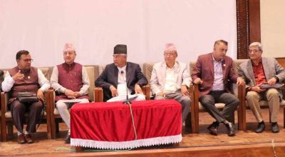 कांग्रेस पदाधिकारी बैठक बस्दै