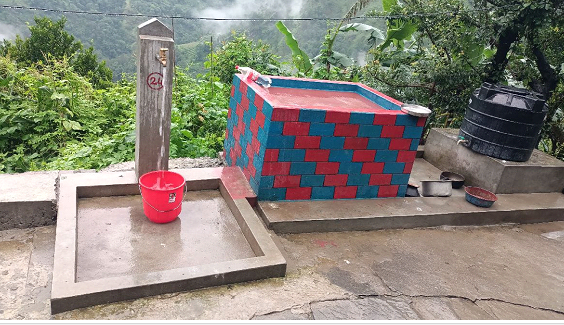 म्याग्दीको हिदीमा ‘एक घर, एक धारा’सहितको खानेपानी आयोजना निर्माण