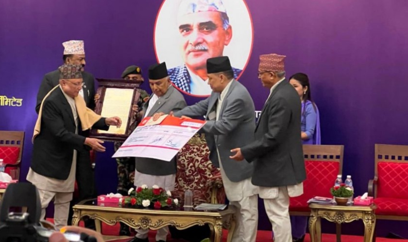 हेमबहादुर मल्ल सम्मान, २०७९ कूटनीतिज्ञ थापालाई प्रदान
