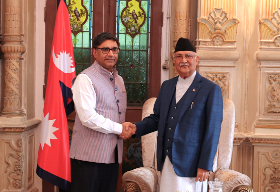 भारतीय प्रधानमन्त्रीलाई नेपाल भ्रमणको निमन्त्रणा