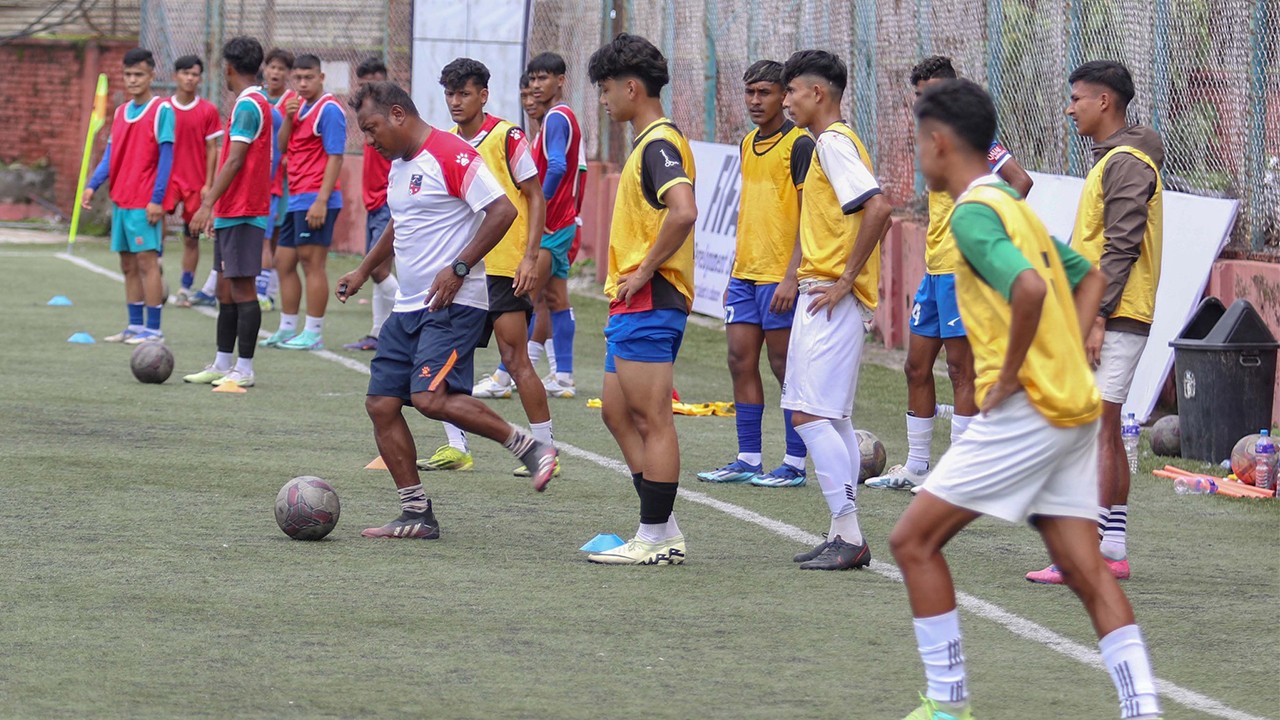 साफ यु–२० च्याम्पियनसिपका लागि  नेपाली टोली घोषणा