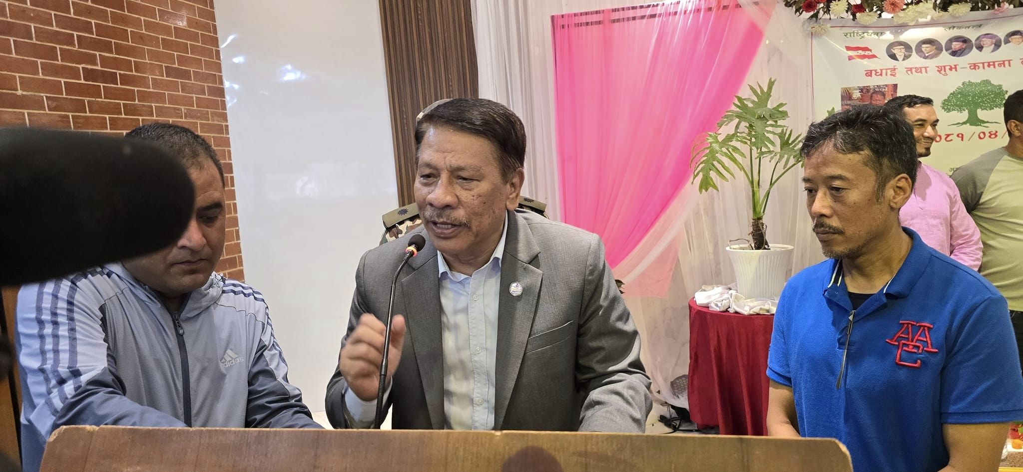 राजनीतिक स्थायित्वका लागि दुई ठूला दलको सरकार : उपप्रधानमन्त्री सिंह