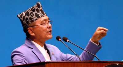 दुई प्रतिपक्षी दलको विरोधमा संसद चल्नु इतिहासकै कालो समय: लिङदेन