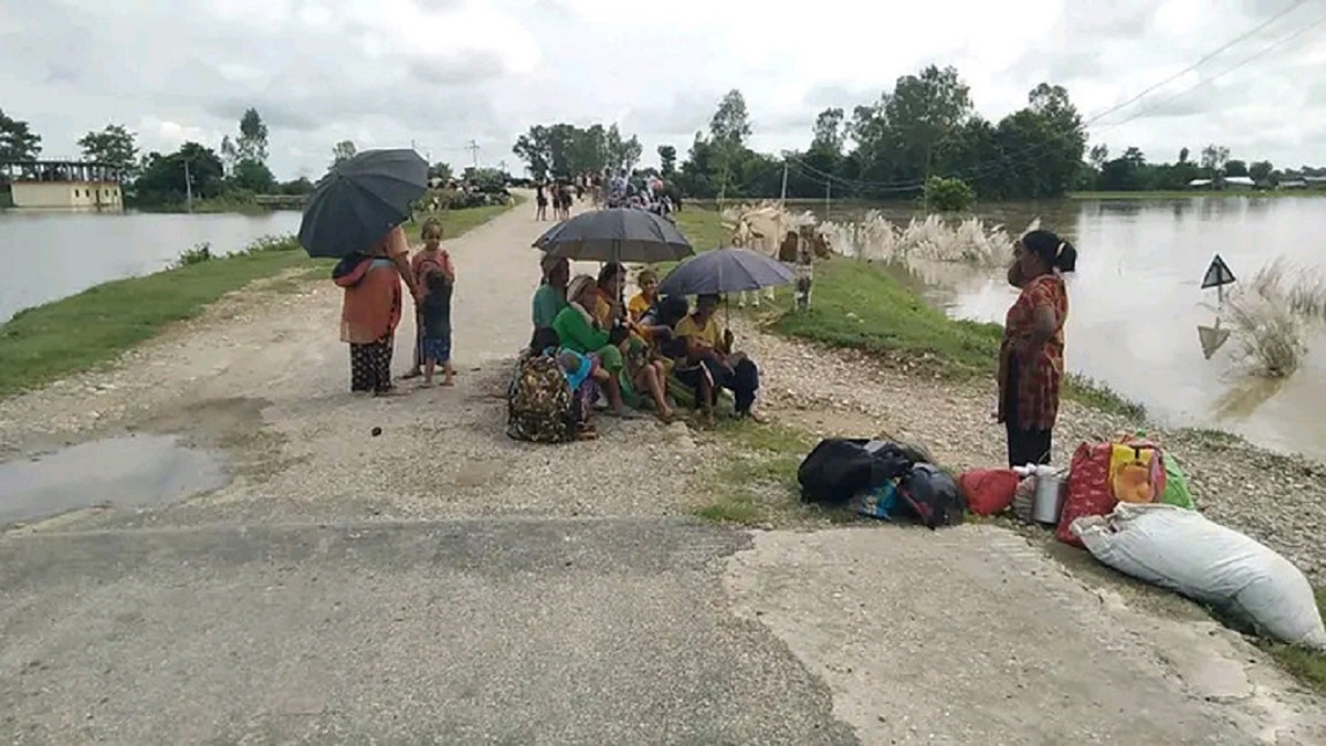 बाढीबाट भजनीका पशुचौपाया जोखिममा