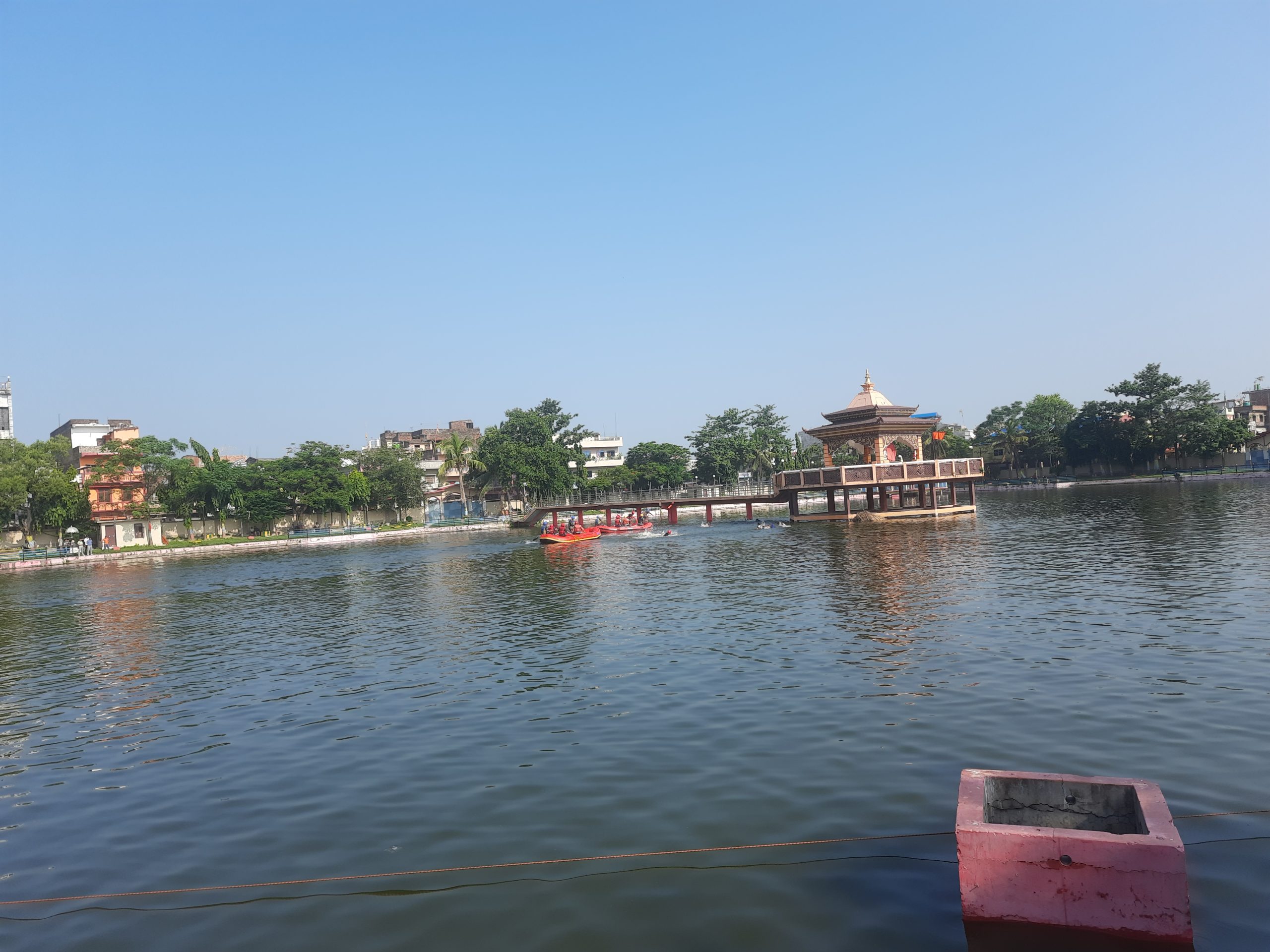 विपदबाट हुने क्षति न्यूनिकरणका लागि पर्सामा संयुक्त उद्धार अभ्यास