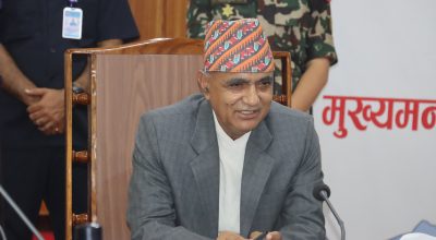 मूलधारका दलहरू एकअर्कालाई देखाएर पन्छिन मिल्दैन : मुख्यमन्त्री कँडेल