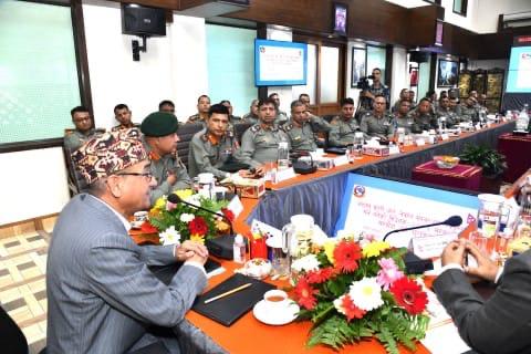 सशस्त्र प्रहरी सम्बन्धि विधेयकमाथि छलफल, सय दिनमा संसद पुराउने गृहमन्त्रीकाे लक्ष्य