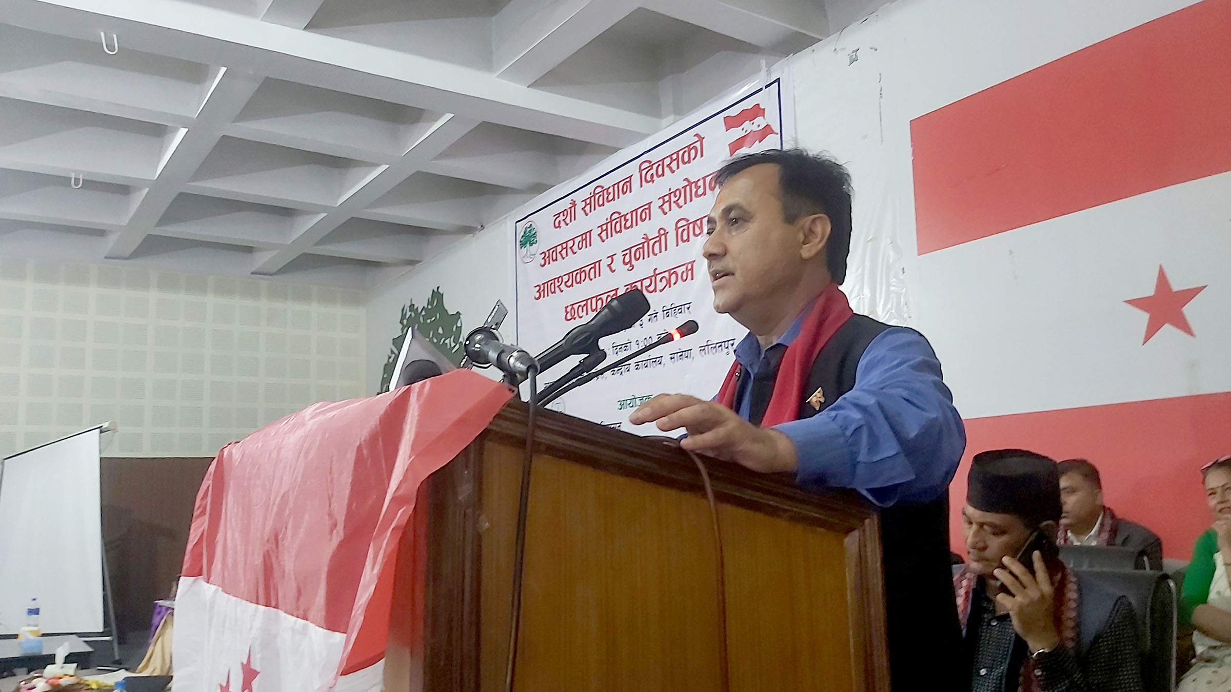 समयसापेक्ष संशोधनले नै संविधानले दीर्घ जीवन प्राप्त गर्छ : महामन्त्री शर्मा