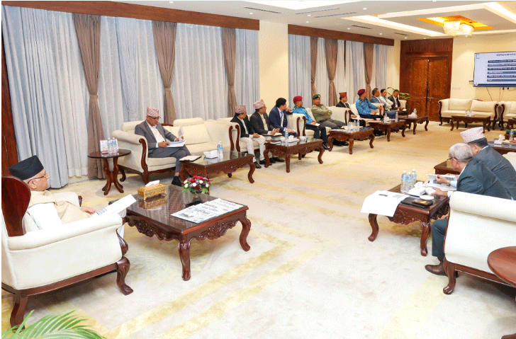 नेपाल प्रहरी र सशस्त्र प्रहरीका कानुनलाई समयानुकूल परिमार्जनका लागि प्रधानमन्त्रीको निर्देशन