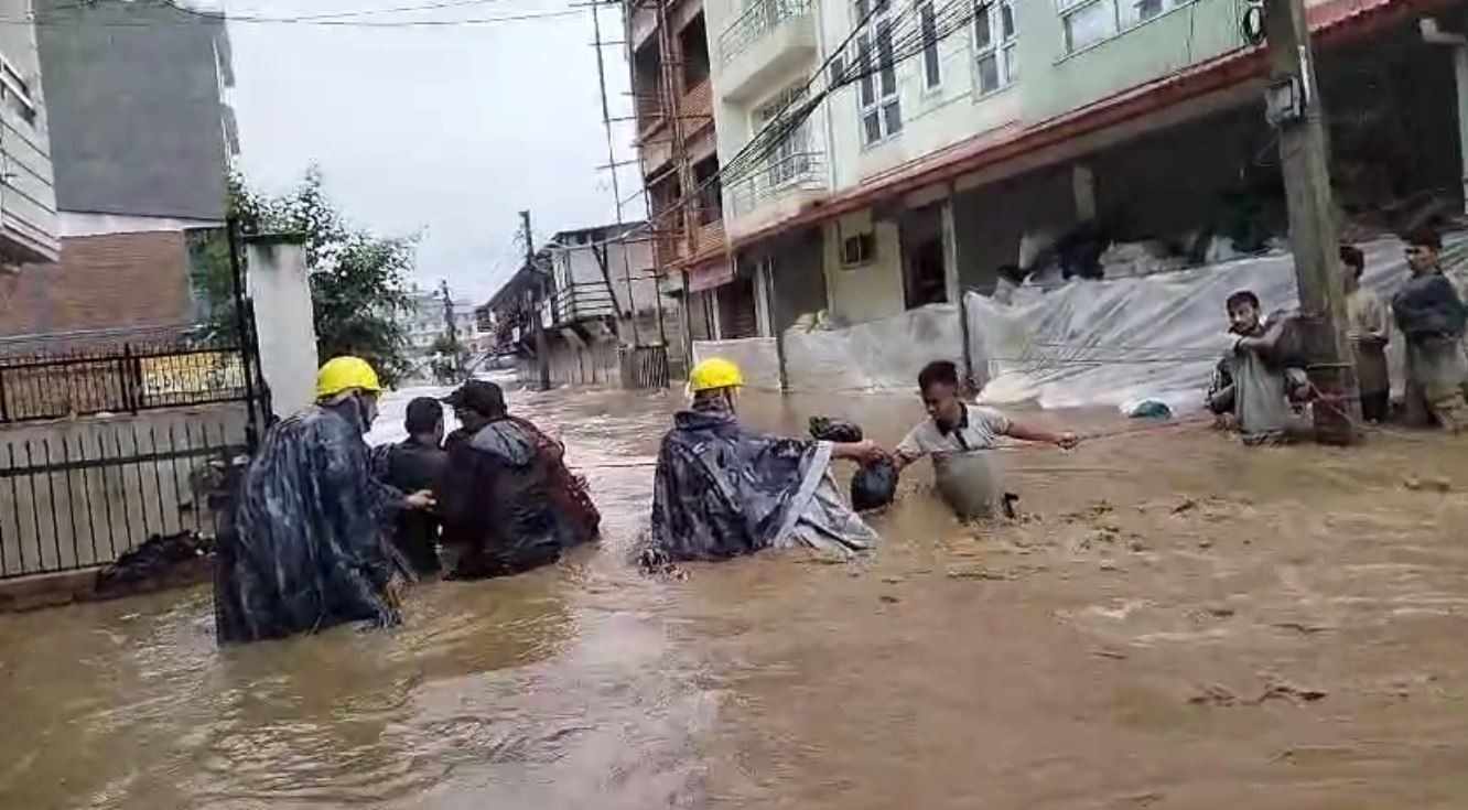 काठमाडौँ उपत्यकामा २२ वर्षपछि वर्षाको ‘रेकर्ड ब्रेक’