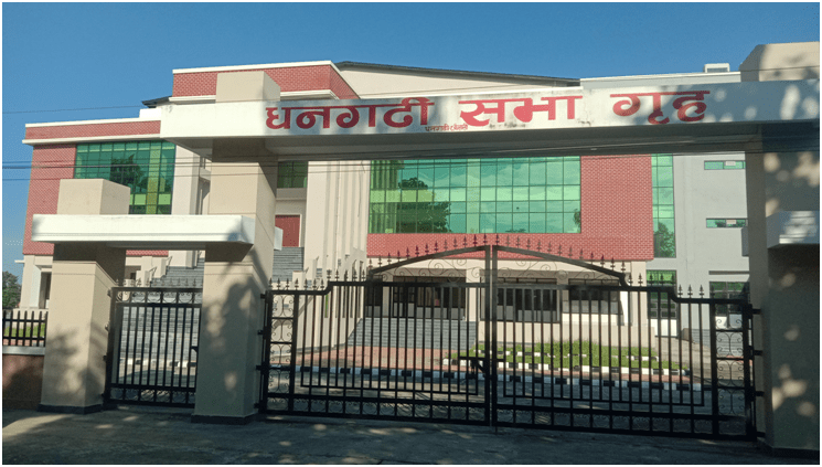 ३२ करोड ६० लाखको लागतमा निर्माण गरिएको ‘धनगढी सभागृह’ प्रयोगविहीन