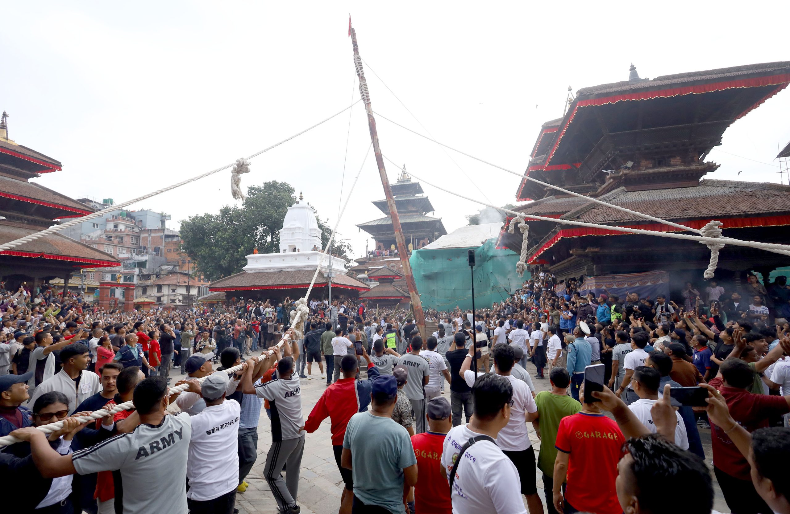 आज इन्द्रजात्रा पर्व मनाइँदै