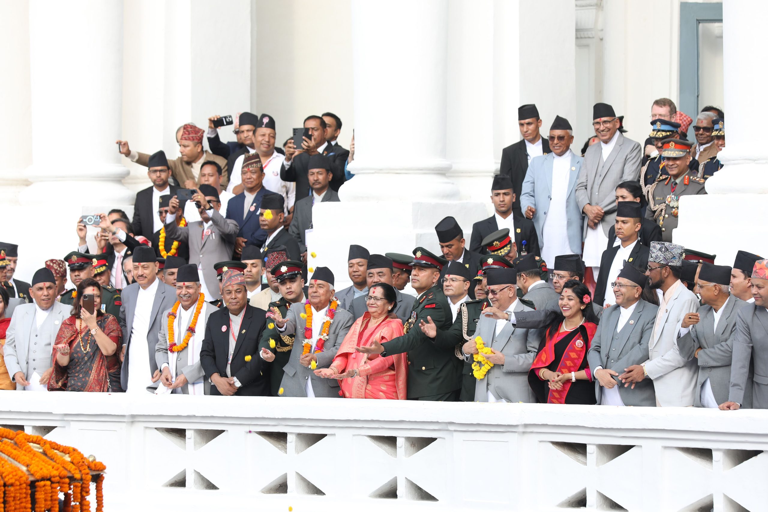 राष्ट्रपतिद्वारा इन्द्रजात्रा अवलोकन(फोटोफिचर)