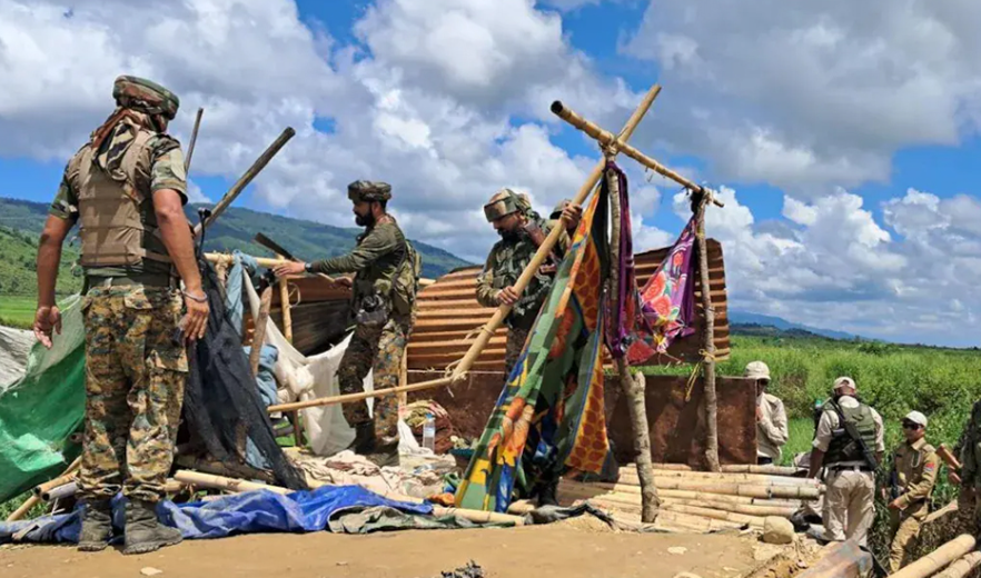 मणिपुरमा म्यानमाबाट सन्दिग्ध व्यक्तिहरु प्रवेश गरेका भन्दै सीमा क्षेत्रमा उच्च सतर्कता
