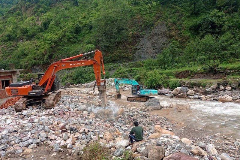 बागलुङमा मसानघाट नै अतिक्रमण हुन थालेपछि दाहसंस्कारमा समस्या