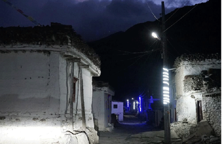 मुस्ताङको घरपझोङ गाउँपालिकाद्वारा ‘उज्यालो घरपझोङ’ अभियान सञ्चालन