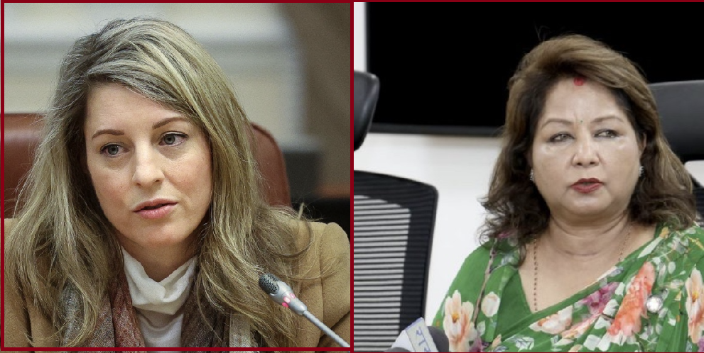 परराष्ट्रमन्त्री र क्यानडा–नेपाल संसदीय समूहका पदाधिकारीबीच छलफल