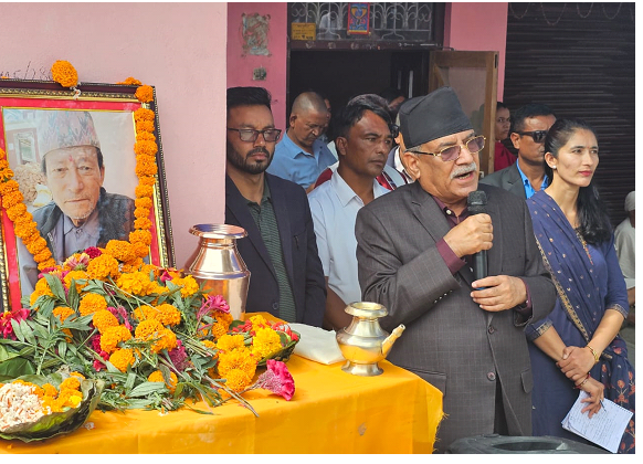 सन्तानलाई आन्दोलनमा लगाउने बुवाआमा परिवर्तनका सम्बाहकः अध्यक्ष दाहाल