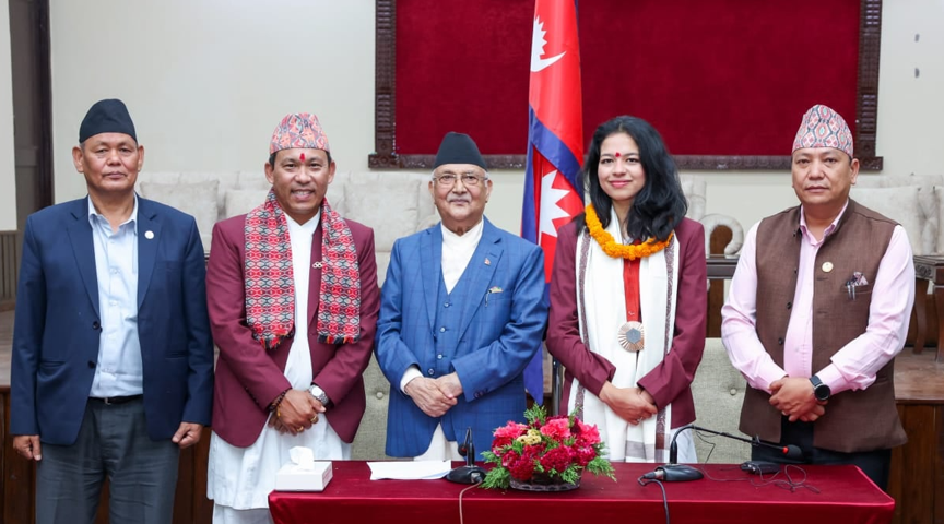 पलेशालाई सरकारले दिने ६५ लाख पुरस्कारमा कर नकाट्ने प्रधानमन्त्रीको घोषणा