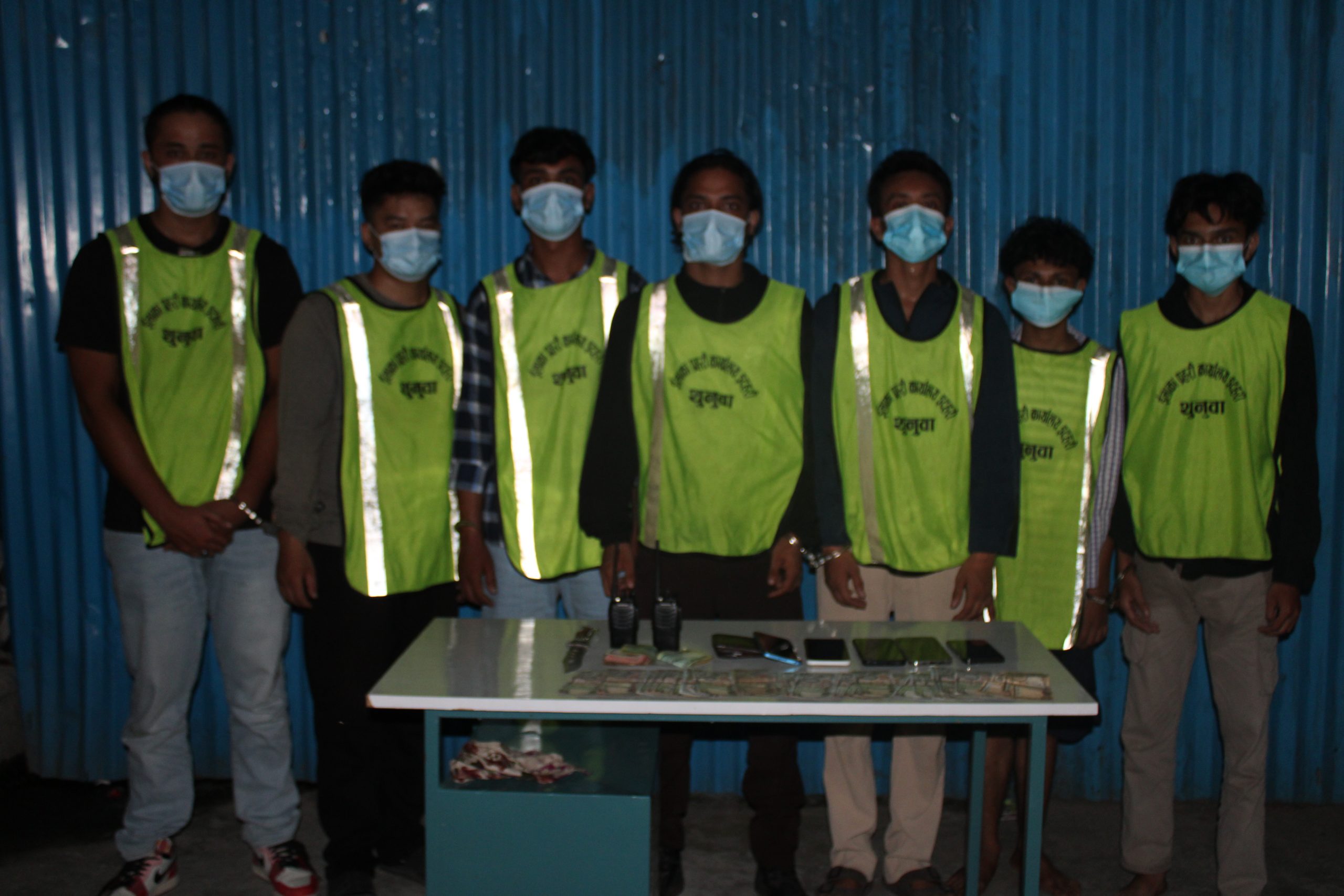इटहरीमा लुटपाटमा सङ्लग्न सात जना पक्राउ