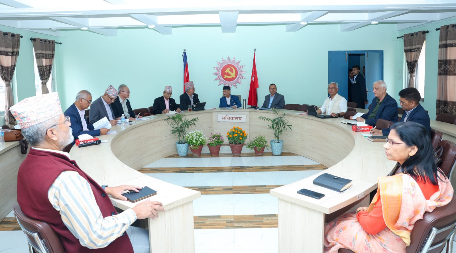 एमाले सचिवालय बैठकबाट वार्षिक कार्ययोजना पारित