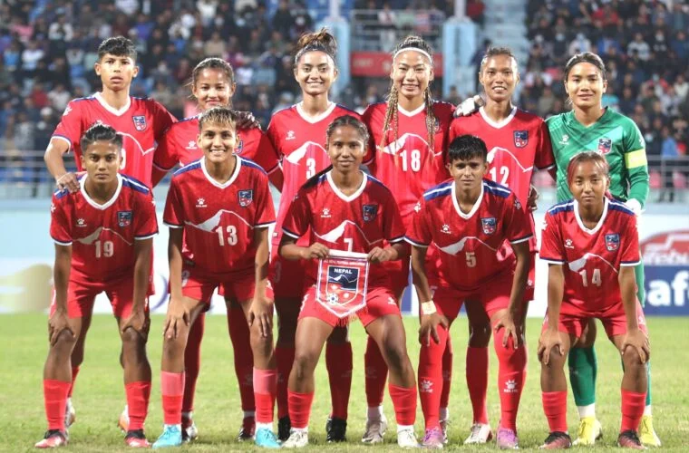पेनाल्टी शुटआउटमा भारतलाई पराजित गर्दै नेपाल साफ महिला च्याम्पियनशिपको फाइनलमा