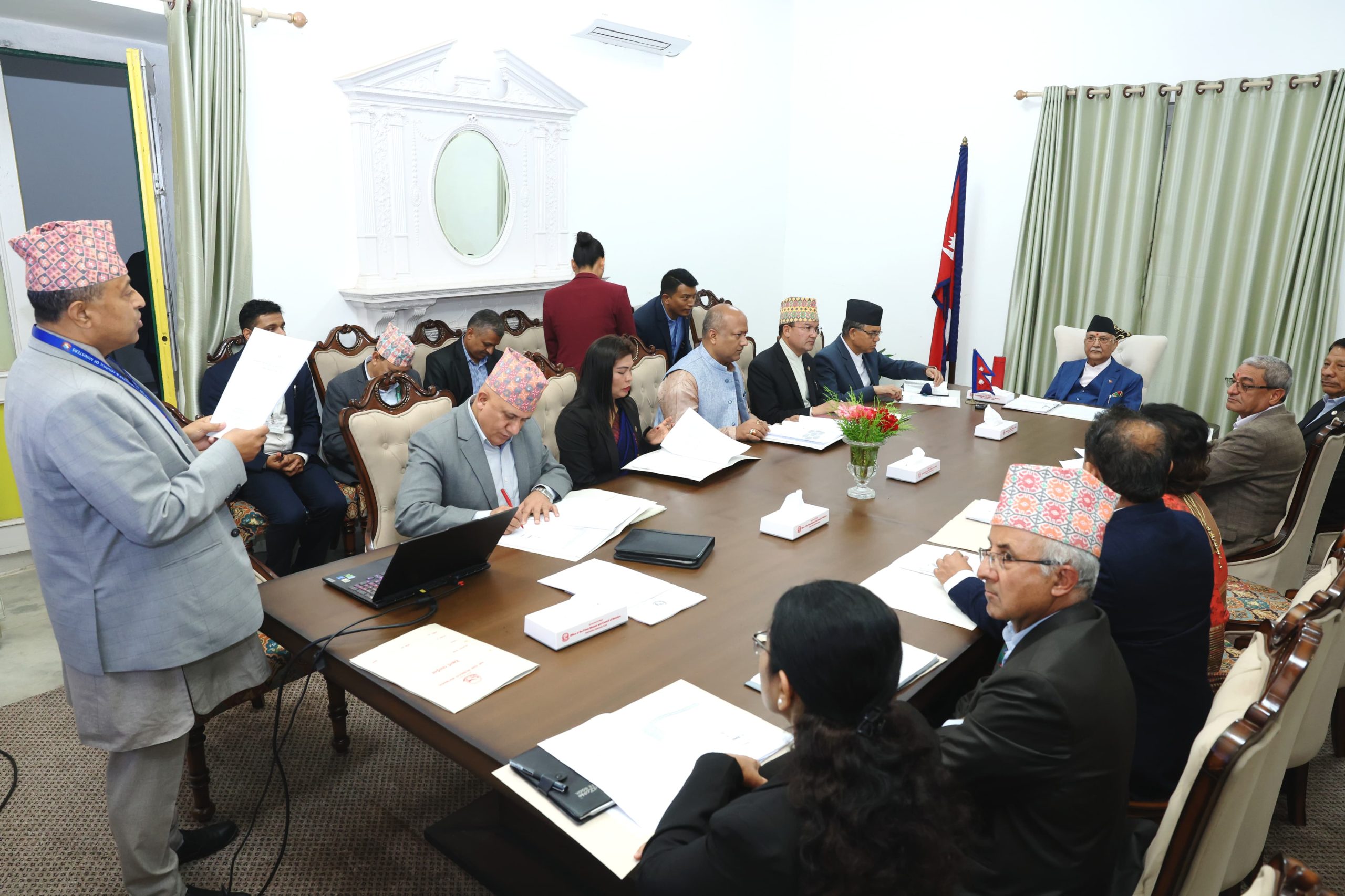 कोप–२९मा जलवायु न्यायका विषय सशक्तरुपमा उठाउन प्रधानमन्त्रीको आग्रह